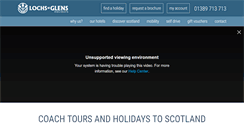 Desktop Screenshot of lochsandglens.com